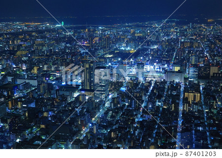東京スカイツリーからの夜景 87401203
