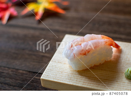 甘海老の握り寿司 甘海老の握り寿司 87405078