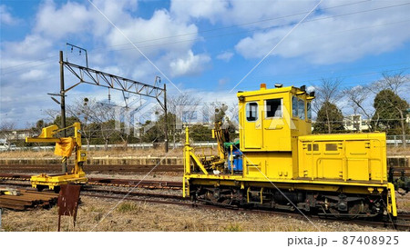 鉄道保線専用の機関車 87408925