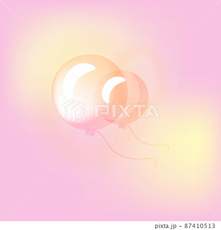 Balloon icon on white background 87410513