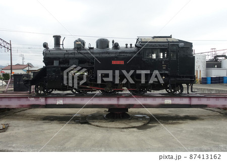 C12形タンク式蒸気機関車 大井川鐵道新金谷駅(静岡県島田市) C12形タンク式蒸気機関車 大井川鐵道新金谷駅(静岡県島田市) 87413162