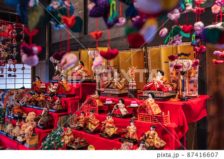 春の旧市川家住宅、ひなまつり〈愛知県日進市〉 春の旧市川家住宅、ひなまつり〈愛知県日進市〉 87416607