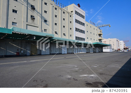 アリーナ建設予定地・神戸港新港第2突堤の住友倉庫群 87420391