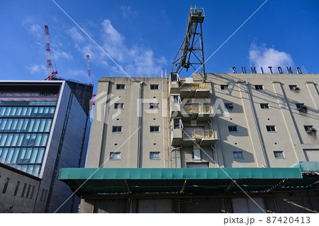 アリーナ建設予定地・神戸港新港第2突堤の住友倉庫群 アリーナ建設予定地・神戸港新港第2突堤の住友倉庫群 87420413