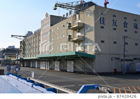 アリーナ建設予定地・神戸港新港第2突堤の住友倉庫群 アリーナ建設予定地・神戸港新港第2突堤の住友倉庫群 87420426