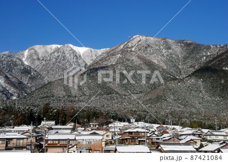 冬の比良山　滋賀県 87421084