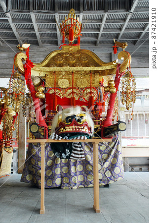 春の日吉大社 山王祭 神輿 滋賀県大津市 春の日吉大社 山王祭 神輿 滋賀県大津市 87421910