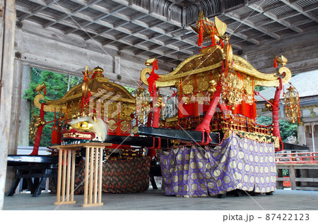 春の日吉大社 山王祭 神輿 滋賀県大津市 春の日吉大社 山王祭 神輿 滋賀県大津市 87422123
