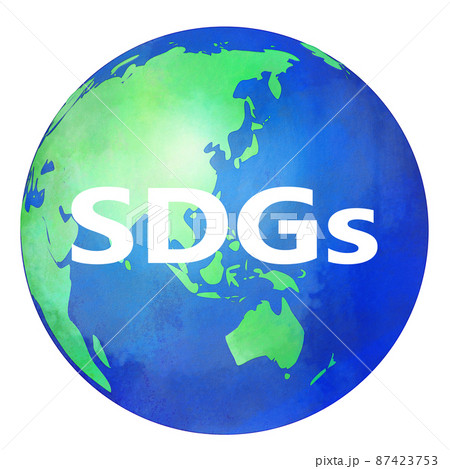 地球儀 SDGsイメージ素材 地球儀 SDGsイメージ素材 87423753