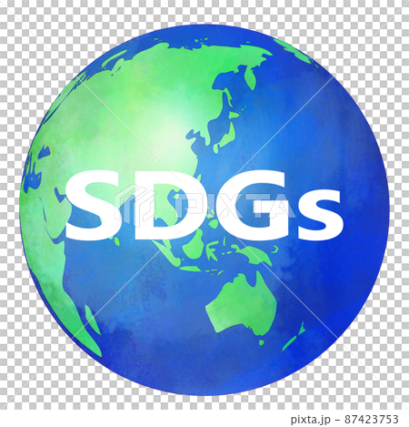 地球儀 SDGsイメージ素材 地球儀 SDGsイメージ素材 87423753