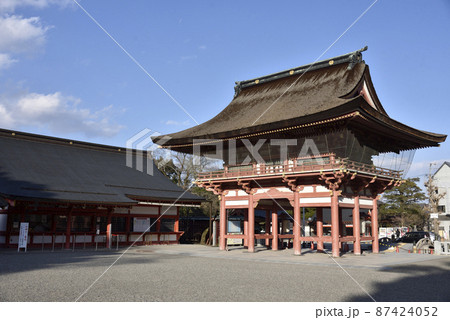 津島神社　楼門 87424052