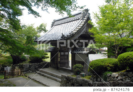 百済寺　表門　滋賀県東近江市 87424176