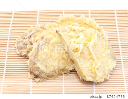 さつまいもの天ぷら【チラシ用素材】 87424776