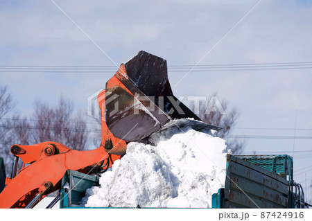 排雪作業 排雪作業 87424916