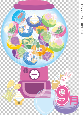 September Gachapon Machine_Illustrated 87426604
