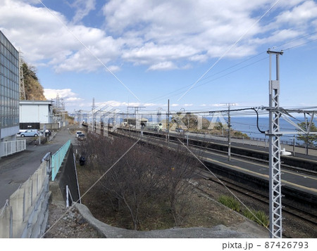根府川駅　JR東日本　 87426793