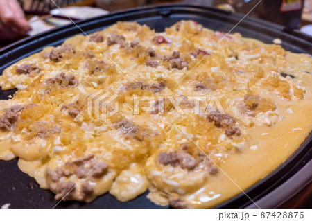 とても美味しい日本の自家製たこ焼き 87428876