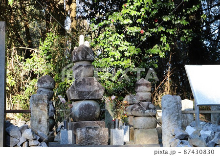 戦国時代の武将、片野城主大田山楽の墓 87430830