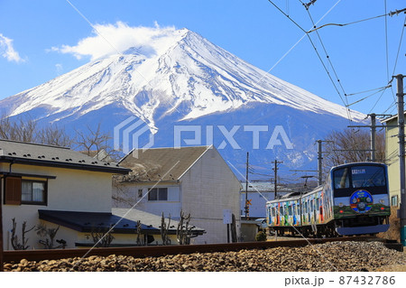 富士山と鉄道 6000系 富士山と鉄道 6000系 87432786