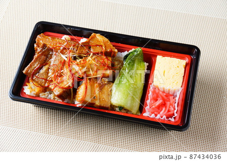 豚の角煮弁当　和食 87434036