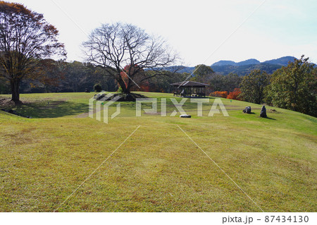 休暇村帝釈峡の裏山公園の景色 87434130