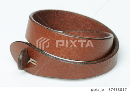 Brown leather hand bracelet Brown leather hand bracelet 87438817