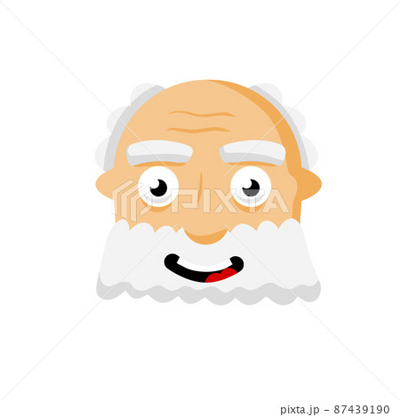 Grandfather. Old bearded man. 87439190