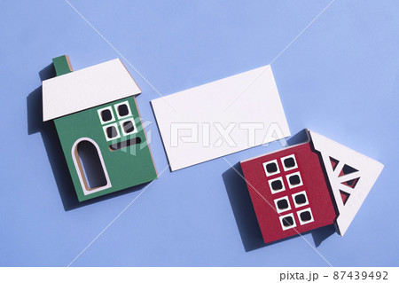 名刺 住宅 家 87439492