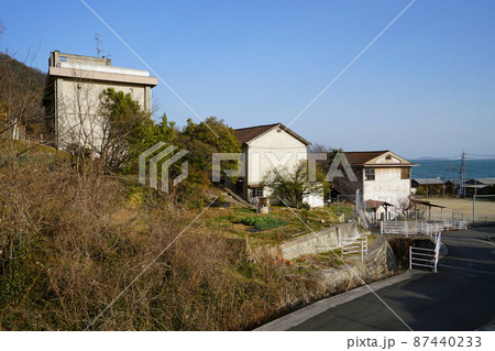 【廃校】笠岡市立大島東小学校の風景8　岡山県笠岡市 87440233