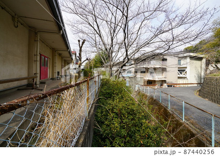 【廃校】倉敷市立霞丘小学校の風景7 岡山県倉敷市 【廃校】倉敷市立霞丘小学校の風景7 岡山県倉敷市 87440256