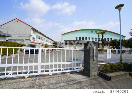 【廃校】倉敷市立玉島高等学校の風景5　岡山県倉敷市 87440291