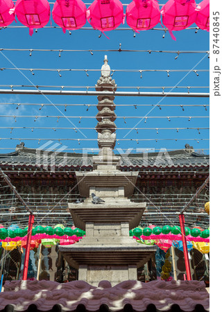 Bongeunsa Buddhist Temple in Gangnam in Seoul South Korea 87440845
