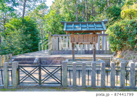 大阪府　太子町　孝徳天皇陵(山田上ノ山古墳) 87441799