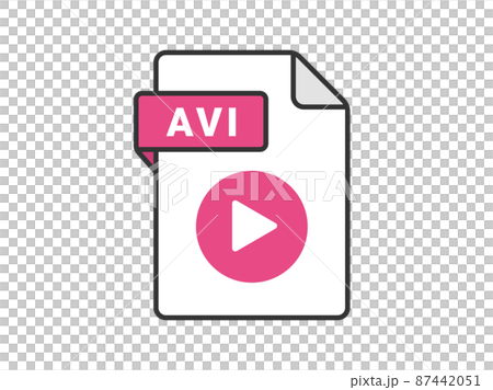 AVI 擴展文件圖標說明 87442051