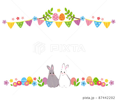 素材-イースター（2022）4文字なし 87442202