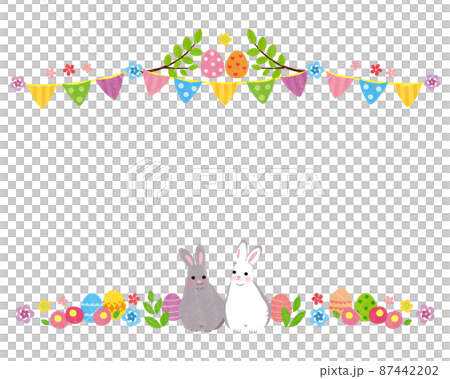 素材-イースター（2022）4文字なし 87442202