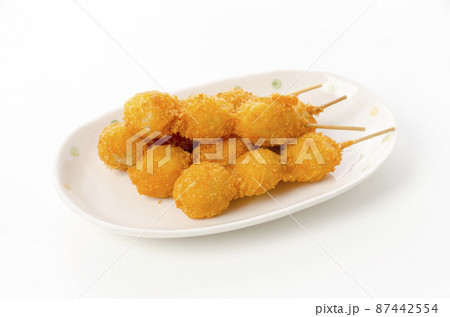 うずら卵の串揚げ 87442554