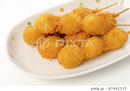 うずら卵の串揚げ うずら卵の串揚げ 87442555