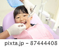 小児歯科（歯医者と子供） 87444408