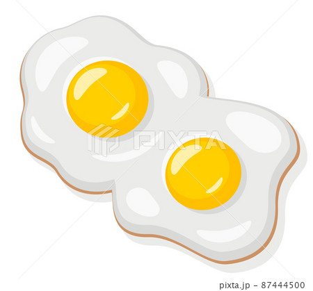 90+ Two Fried Eggs Stock Illustrations, Royalty-Free Vector Graphics & Clip  Art - iStock