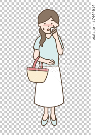 汗流浹背的女人 87444614