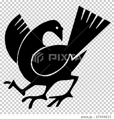 It is the family crest of Suzuki Shigetomo, Magoichi Saiga. It is called Yatagarasu. 87444615