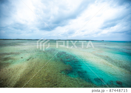宮古島　 池間大橋駐車場から望む絶景 87448715