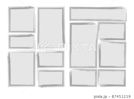 manga set storyboard layout template for rapidly create the comic book style. A4 design of paper ratio is fit for print out. Vector isolated banners frame handmade sketch in gray watercolor style manga set storyboard layout template for rapidly create the comic book style. A4 design of paper ratio is fit for print out. Vector isolated banners frame handmade sketch in gray watercolor style 87451219