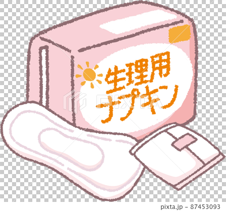 生理用品(昼用・羽根なし) 87453093