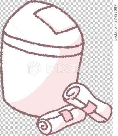 使用済みナプキン 87453097