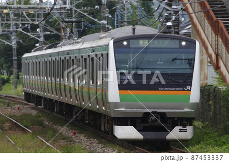 宇都宮線E233系（5両代走：宇都宮⇔黒磯） 87453337