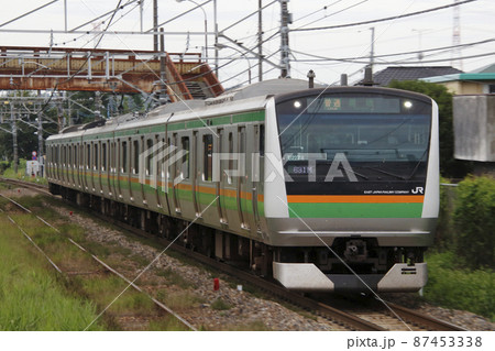 宇都宮線E233系（5両代走：宇都宮⇔黒磯） 87453338