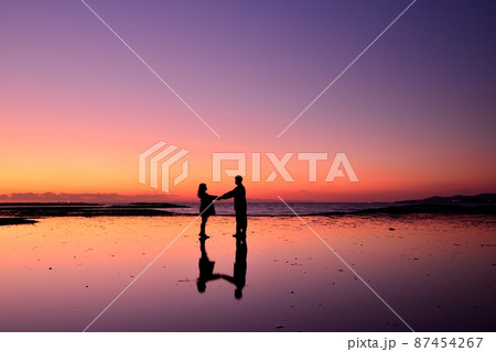 天神崎の干潟 87454267