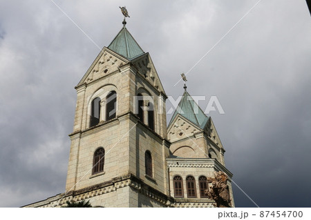 大谷石の教会として有名な松が峰教会 87454700